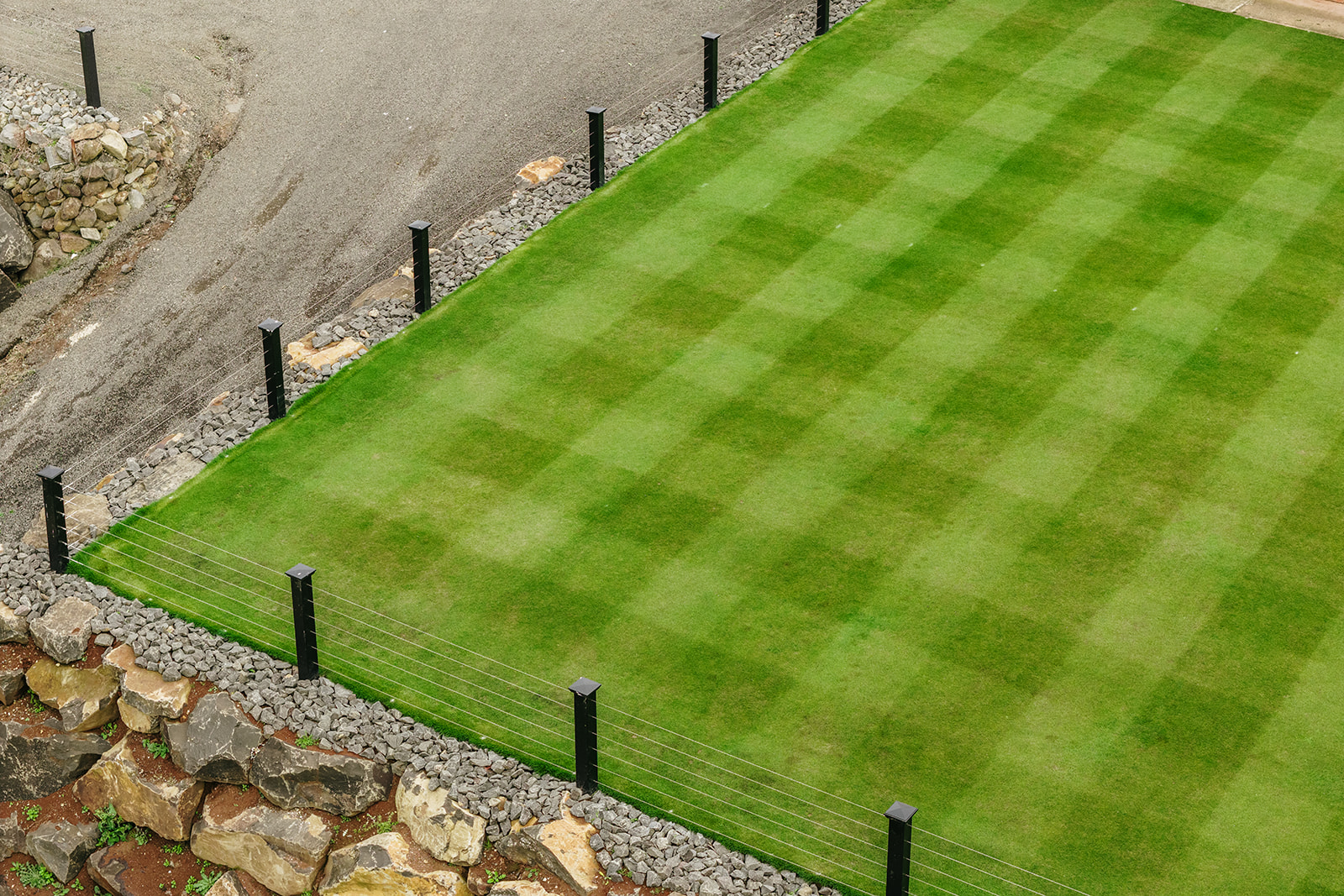 What is the best material to top-dress my lawn with?